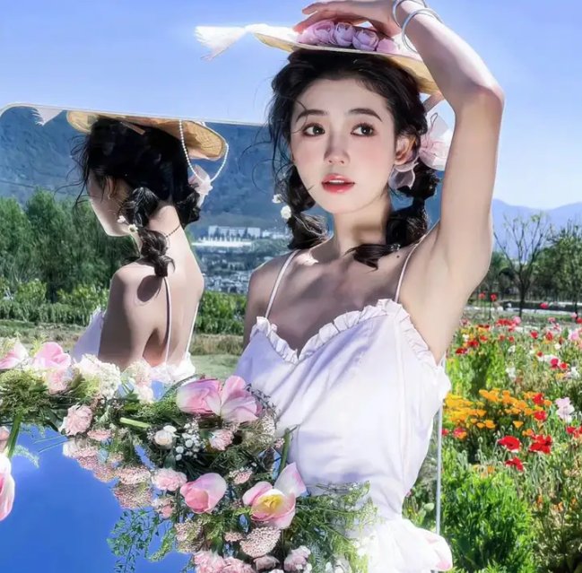 雾中湖